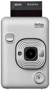 Fujifilm (Renewed) Fujifilm Instax Mini LiPlay Hybrid Instant Camera (Stone White)