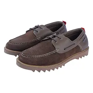 eeken Brown Lifestyle Lightweight Casual Shoes for Men (by Paragon,Size-6)