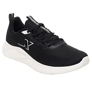XTEP Men's Black IP Sole Lightweight Sports Running Shoes (7.5 UK)