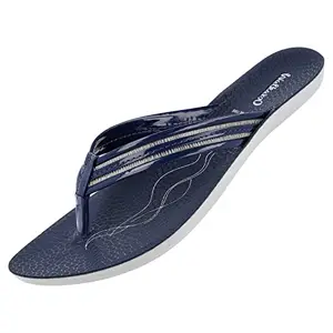 Walkaroo Ladies Blue Slipper (WL7088) 5 UK