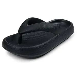 DOCTOR EXTRA SOFT Women's Classic Ultra Soft Flip Flops/Slippers with Cushion FootBed for Adult | Comfortable & Light Weight| Stylish & Anti-Skid| Waterproof & Everyday Use Slip-on Ladies Girls D-541