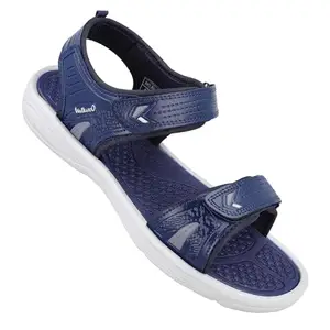 WALKAROO WC4434 Mens Casual and Regular Wear Fashion Sandals - Blue