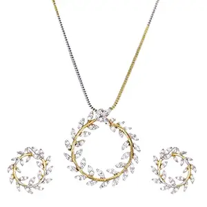 Round Garland Pendant Necklace Women's Pendant Banquet Fashion Exquisite Elegant Necklace Jewelry Necklaces