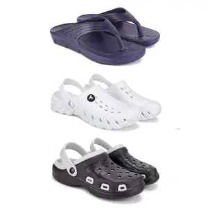DRACKFOOT Men's Sandals | Lightweight Wear| Stylish & Easy to Wear For Men'S GRT-SAN-(3-COMBO)-3153-3145-3018-6