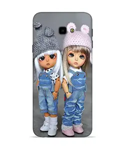 Coolet Barbie Girls Designer | Printed Hard Back Case and Cover for Samsung Galaxy j4 Plus Stylish Cover for Your Smartphone