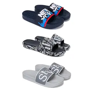 Men's Sandals | Lightweight Wear| Stylish & Easy to Wear For Men's GRP-SAN-(3-COMBO)-1587-3103-1589-8