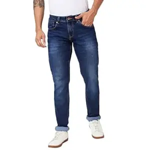 Spykar Men's Slim Fit Low Rise Casual Jeans