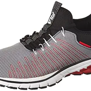 Fila Men's Spectro Lt Gry/CHN Rd/Wht Running Shoes-9 UK (43 EU) (10 US) (11008475)