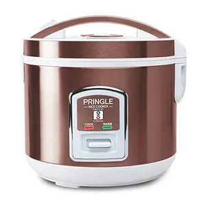 PRINGLE 2.8L Rice Cooker (RC3000) 1000Watt -Silver Comes with 1 Year Onsite Warranty (2.8L, Copper) price in India.