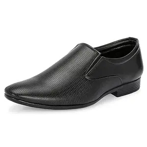 Centrino Black Formal Shoe for Mens 64044