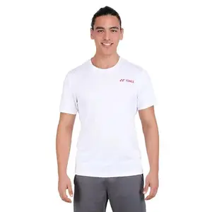 YONEX T-Shirt 1018 White/Tomato-XL