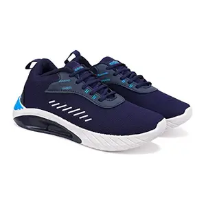 WORLD WEAR FOOTWEAR Extra Soft with Comfortable & Breathable Canvas Sports Running Men's Shoe Sneakers_Blue_AF_9461-7