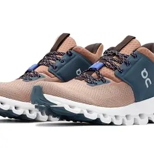 ON Cloud Hi Edge 1 Women's Running Shoes, Blush | Storm, 8