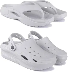 BERSACHE Men Clogs with Regular wear | Ultra Soft & Flexibility Technology Multicolor