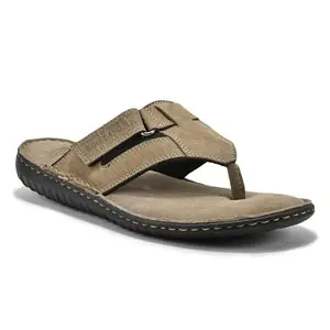 Woodland Men Stylish Dubai Khaki Slippers