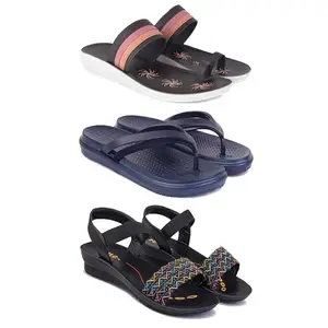 Women's Comfortable Sandal,Casual Lightweight Sandal for Everyday Wear for women'sREP-(COMBO-3)-1992-1977-1932-8-EURO-39