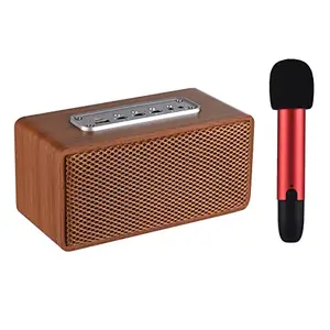 3NH® Portable Karaoke Machine for Adults 5W*2 High Power Wireless BT Speakers LED Lights Rechargeable Home Karaoke Support BT/USB Play with Wireless UHF Microphone