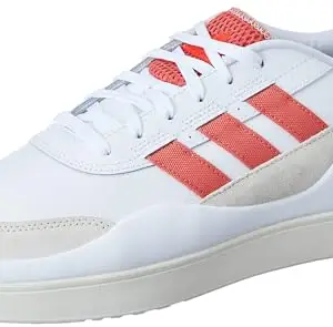 adidas Men Leather OSADE, Tennis Shoes, White, UK-5