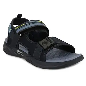 Campus Men's SD-064 Navy/R.Slate Sports Sandals - 7UK/India 3K-SD-064