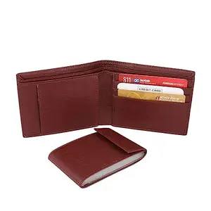 fashmart Men Branded Stylish Artificial Leather Wallet (2 Compartment, 3 Card Holder, 2 Hidden Pocket with Album Card Holder) (FMC-003)