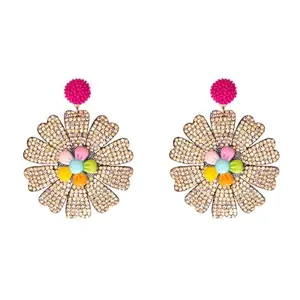 Yellow Chimes Earrings for Women and Girls | Drop Earrings for Women and Girls | Flower Earrings for Women | Birthday Gifts for Women | Anniversary Gift For Wife