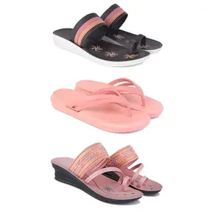 Women's Comfortable Sandal,Casual Lightweight Sandal for Everyday Wear | CL-(COMBO-3)-1992-1975-1950-5-EURO-36