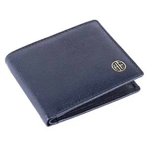 HAMMONDS FLYCATCHER Wallet for Men - Royal Blue Genuine Nappa Leather Bi-Fold Money Wallet Purse, RFID Protected Men's Wallet with 6 Card Slots, 2 Hidden Pockets, 2 Currency Slots - Gift for Him