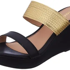 Bata Women's Wedge Heel Sandals - Tan (4UK) (7716147)