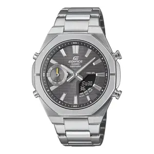 Casio Edifice ECB-S10D-8ADF Bluetooth Analog-Digital Grey Dial Men (ED650)