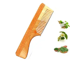 Bode Neem Wooden Comb | Hair Comb Set Combo For Women & Men | Kachi Neem Wood Comb Kangi Hair Comb Set For Women | Wooden Comb For Women Hair Growth |Kanghi For Hair -Amz 28