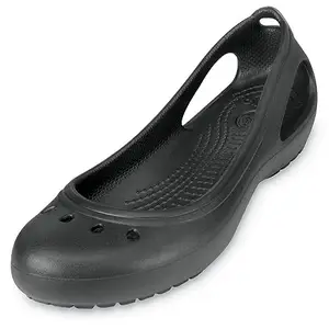 crocs Women's Black Floaters-W5 (11215-060)
