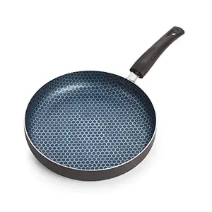 Nirlon Honeycomb Non-Stick Aluminium Pots & Pan Kitchen Utensil Fryain Pan 1.8 Liter