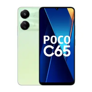 POCO C65 Pastel Green 6GB RAM 128GB ROM price in India.