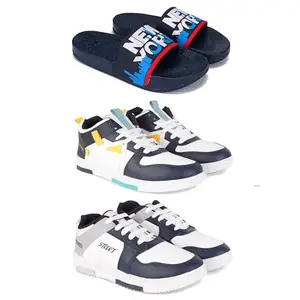 DRACKFOOT Men's Sports Shoes | Lightweight Stylish & Easy to Wear for Men'sGRT-SPO-(3-Combo)-1587-1074-1075-10 Multicolor