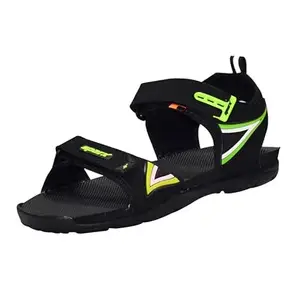 Sparx mens SS 473 | Latest, Daily Use, Stylish Floaters | Green Sport Sandal - 8 UK (SS 473)