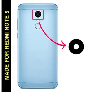 Generic Cello Tech Back Rear Camera Glass Lens Camera Glass for Xiaomi Mi Redmi Note 5