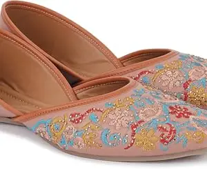 Picktoes PT-S86 Women's Pink Synthetic Leather Casual Flat Sandal