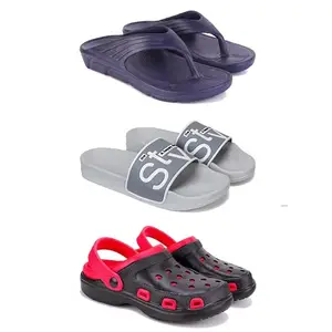 DRACKFOOT Men's Sandals | Lightweight Wear| Stylish & Easy to Wear For Men'S GRT-SAN-(3-COMBO)-3153-1589-3017-6