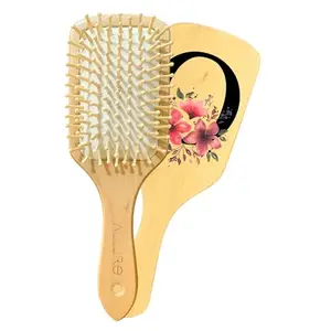 Allure Personalised Letter O Paddle Hair Brush