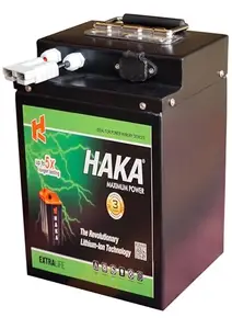 HAKA MOTO COP 60V Detachable/Removable Lithium Ion Battery for All Electric 2-Wheeler for Hero Optima, Okinawa, E-Ashwa, TVS, Ather EV Scooter | Compact & Powerful EV Scooter Battery (60V 27AH)