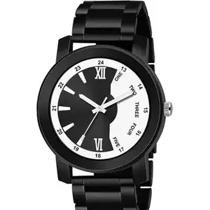 Black Analog Watch for Men Modern, Analog, Durable Design #2395