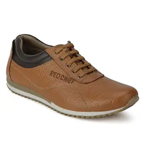 Red Chief Lace Up | Casual Shoes for Men | Elephant Tan | TPR Sole
