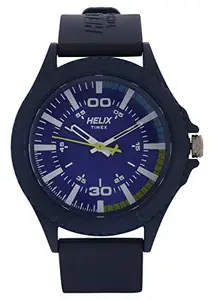 helix Analog Blue Dial Men's Watch-TW033HG04