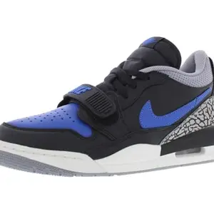 Nike Unisex-Adult Air Jordan Legacy Running Shoes 312 Low-Black/Game Royal-White-Cement Grey-Cd7069-041-8Uk