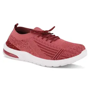 ELECANT Lightweight Weight Running Shoes for Women | Walking, Gym, Training, Running, Flexible, Comfortable Lace-up, Sport Shoes for Women Rust