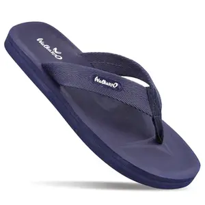 WALKAROO WC4228 Mens Casual Wear and Regular use Slippers for Indoor and Outdoor - Navy Blue