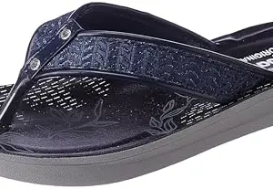 Aqualite Women PL-702 Slipper, Grey/Blue, 4 UK/India