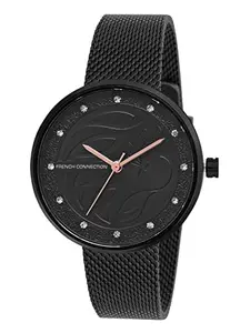 French Connection Analog Black Dial Women's Watch-FCN00038H