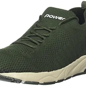 Power Men's Astro Olive Running Shoe-6 Kids UK (8397011)