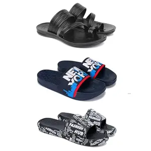 Men's Sandals | Lightweight Wear| Stylish & Easy to Wear For Men's PCV-SAN-(3-COMBO)-3152-1587-3103-8